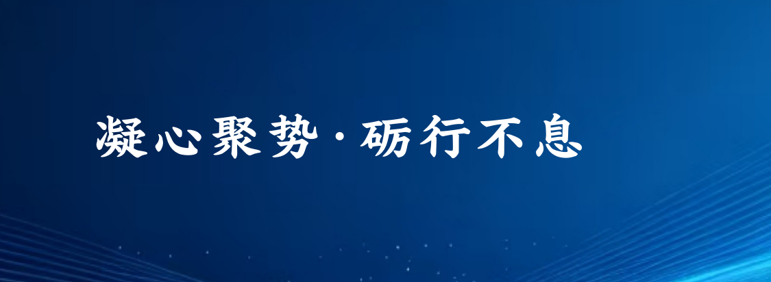 凝心聚势·砺行不息